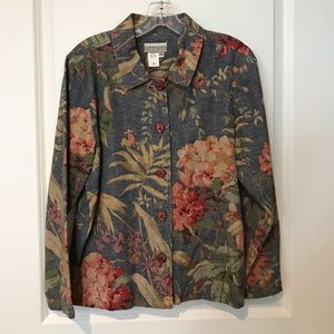 Coldwater Creek Long Sleeve Light Weight Jacket